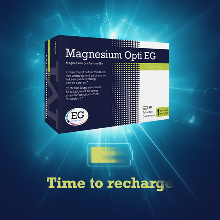 Supplement van magnesium Neem een magnesiumsupplement