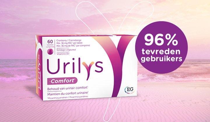 Urilys-Comfort is een voedingssupplement dat helpt bij het behoud van urinair comfort. Urilys-Comfort is een voedingssupplement dat helpt bij het behoud van urinair comfort.