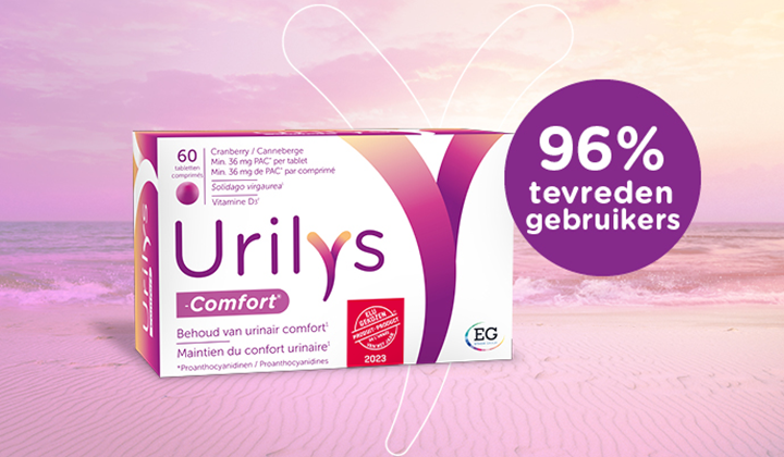 Urilys-Comfort is een voedingssupplement dat helpt bij het behoud van urinair comfort. Urilys-Comfort is een voedingssupplement dat helpt bij het behoud van urinair comfort.