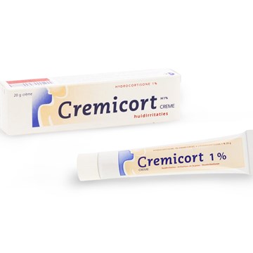 Avec Cremicort 1%, vous pouvez traiter une réaction cutanée allergique de manière symptomatique.