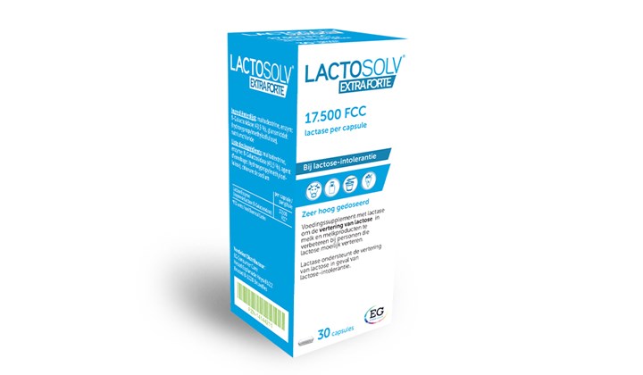 LACTOSOLV® Extra Forte - Verbetert de afbraak van lactose bij lactose-intolerantie