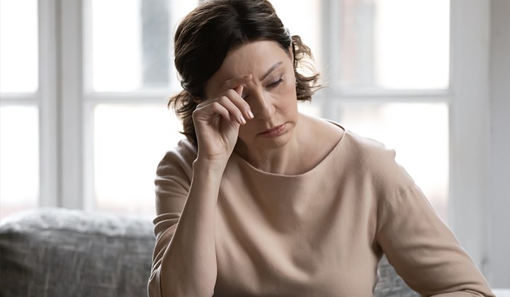 Last van stemmingswisselingen? Stemmingswisselingen zijn vaak voorkomende menopauzesymptomen.