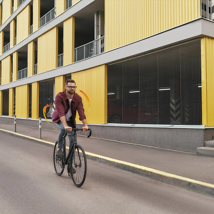 1. Adaptation du mode de vie Adapter votre mode de vie peut vous aider à bouger sans douleur. Par exemple, déplacez-vous plus souvent à vélo.