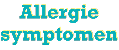 Allergie symptomen