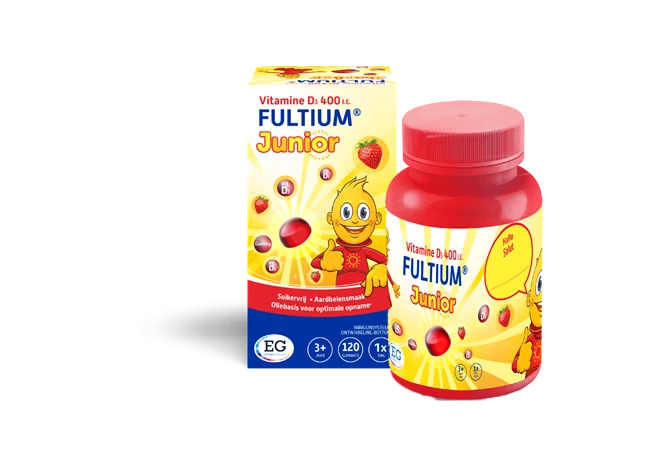 Fultium Junior vitamine D pour les enfants Fultium Junior vitamine D pour les enfants