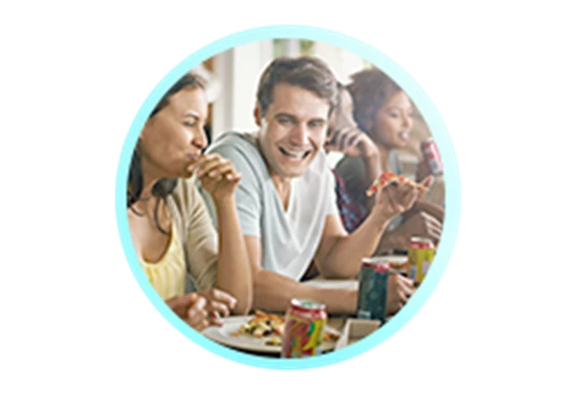 Individuen met slechte eetgewoonten Individuen met slechte eetgewoonten