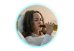 Personen met een alcoholverslaving