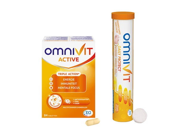 Omnivit Active, Daily Protect & Junior Omnivit Active, Daily Protect & Junior