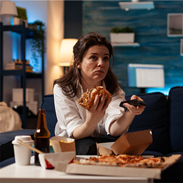 Une mauvaise hygiène de vie Une mauvaise hygiène de vie