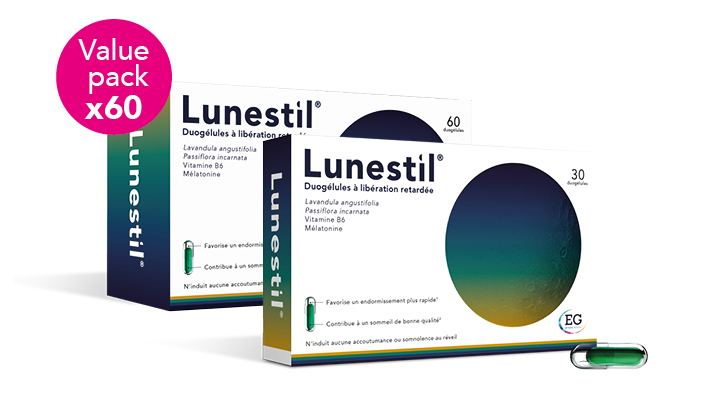 Lunestil est une solution efficace aux problèmes de sommeil. 