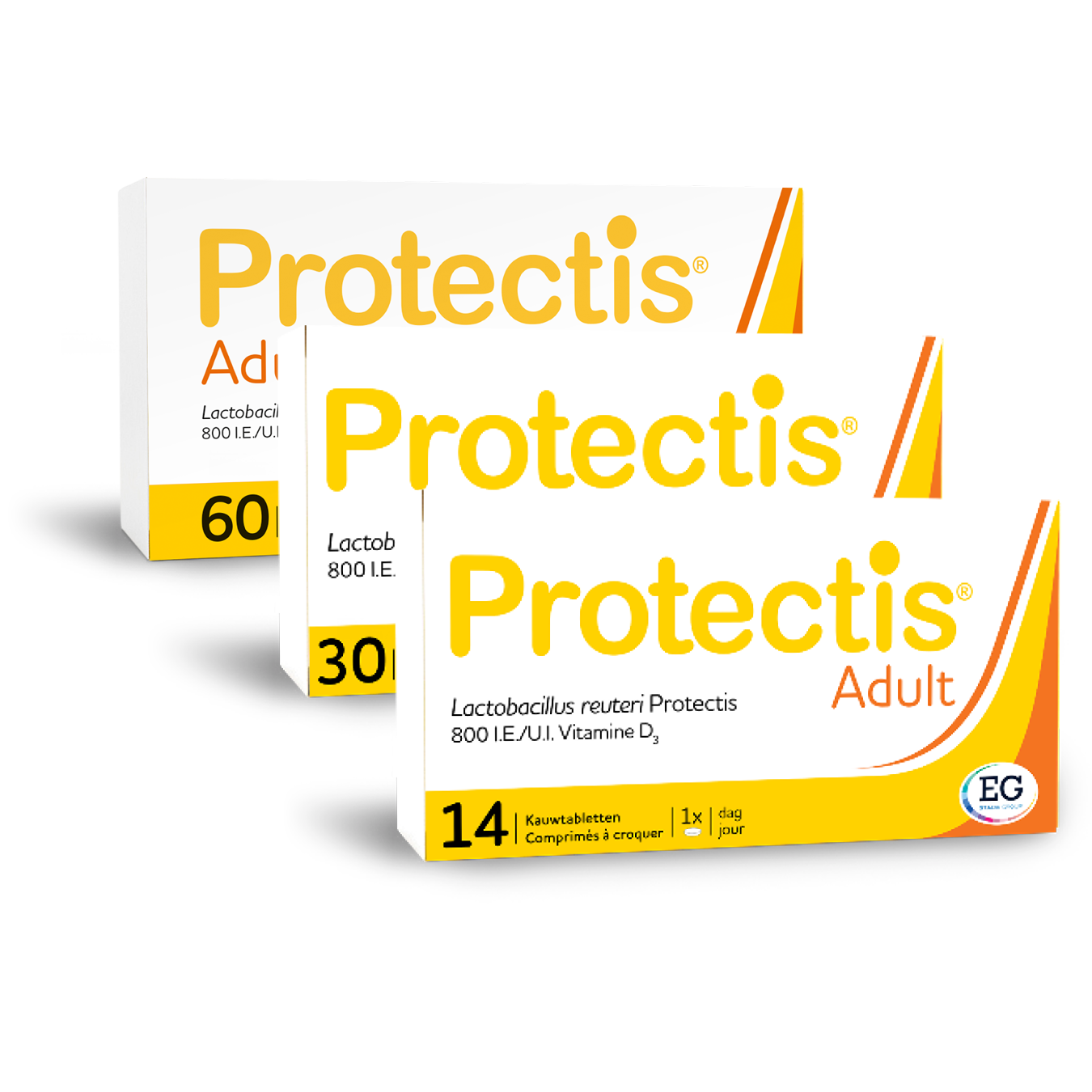 Protectis® Adult is een voedingssupplement geschikt voor tieners vanaf 12 jaar en volwassenen.