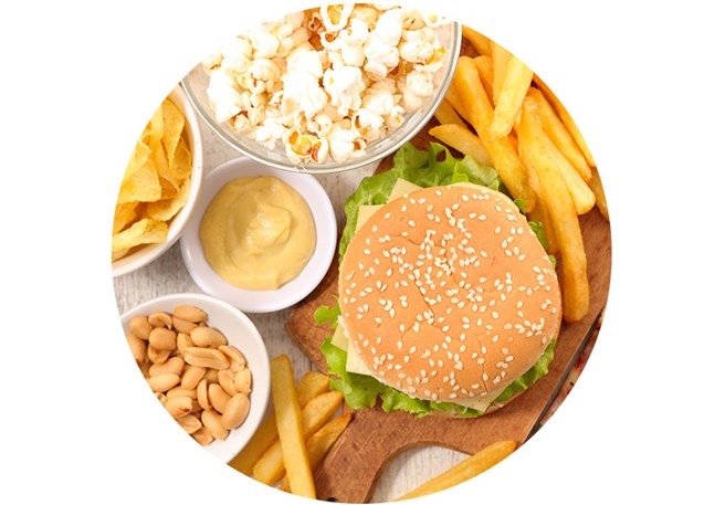 Ongezond eten kan zorgen voor een verstoord darmflora. Door regelmatig onvoldoende gevariëerd of ongezond te eten kan de darmflora in onevenwicht raken.