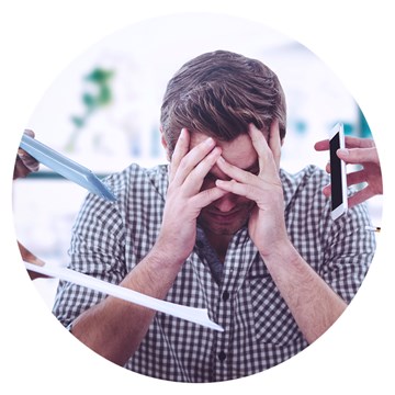 Stress en angst Een belangrijke oorzaak van tijdelijke slapeloosheid is stress en angst.