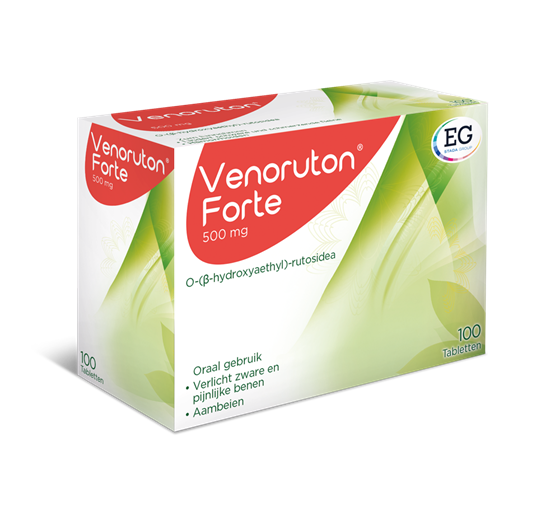 Venoruton® Forte 500 mg <br>100 tabletten Venoruton® Forte 500 mg <br>100 tabletten