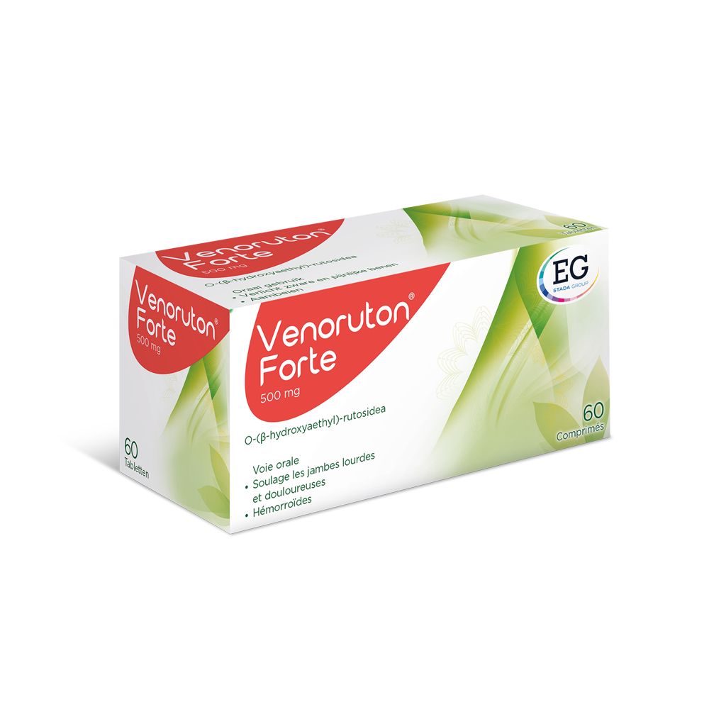 Venoruton® Forte 500 mg 60 comprimés
