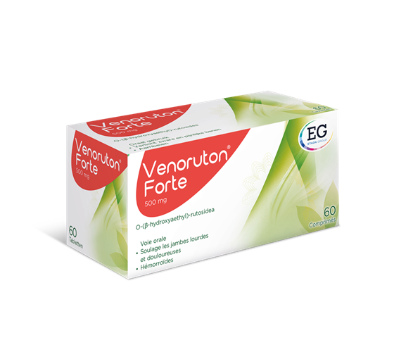 Venoruton® Forte 500 mg <br>60 comprimés Venoruton® Forte 500 mg 60 comprimés