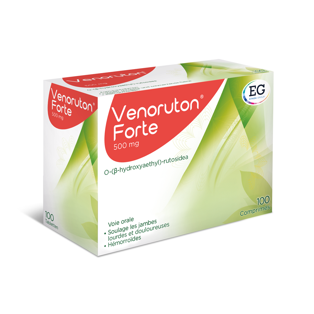 Venoruton® Forte 500 mg 100 comprimés 