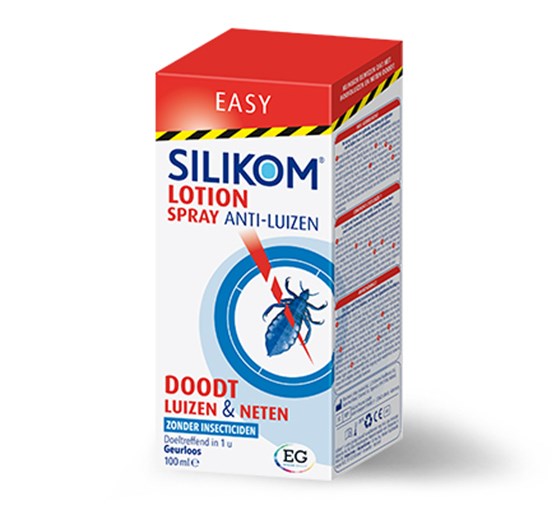 Silikom Lotion of Spray  Een traditionele methode die iets langer duurt maar wel doeltreffend is, is de Silikom Lotion of Spray in het haar te laten intrekken.