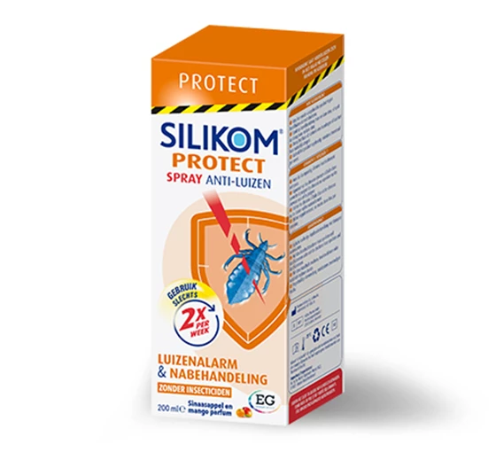 Silikom Protect Silikom Protect beschermt je kind tegen een mogelijke luizenbesmetting.